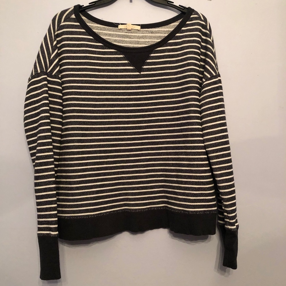 Soft Joie Joie Striped Long Sleeve Sweater Size M